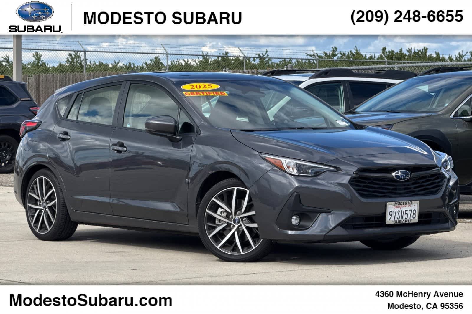 Certified 2025 Subaru Impreza 2.0i Sport