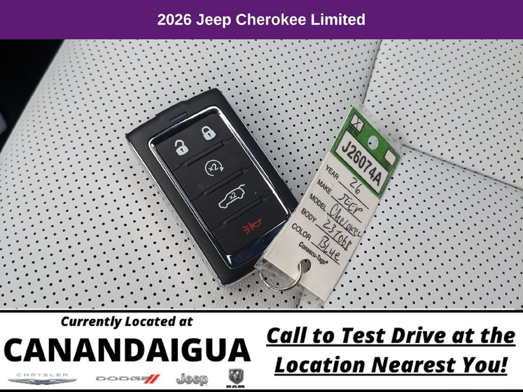 New 2026 Jeep Cherokee Limited AWD/4WD image 31