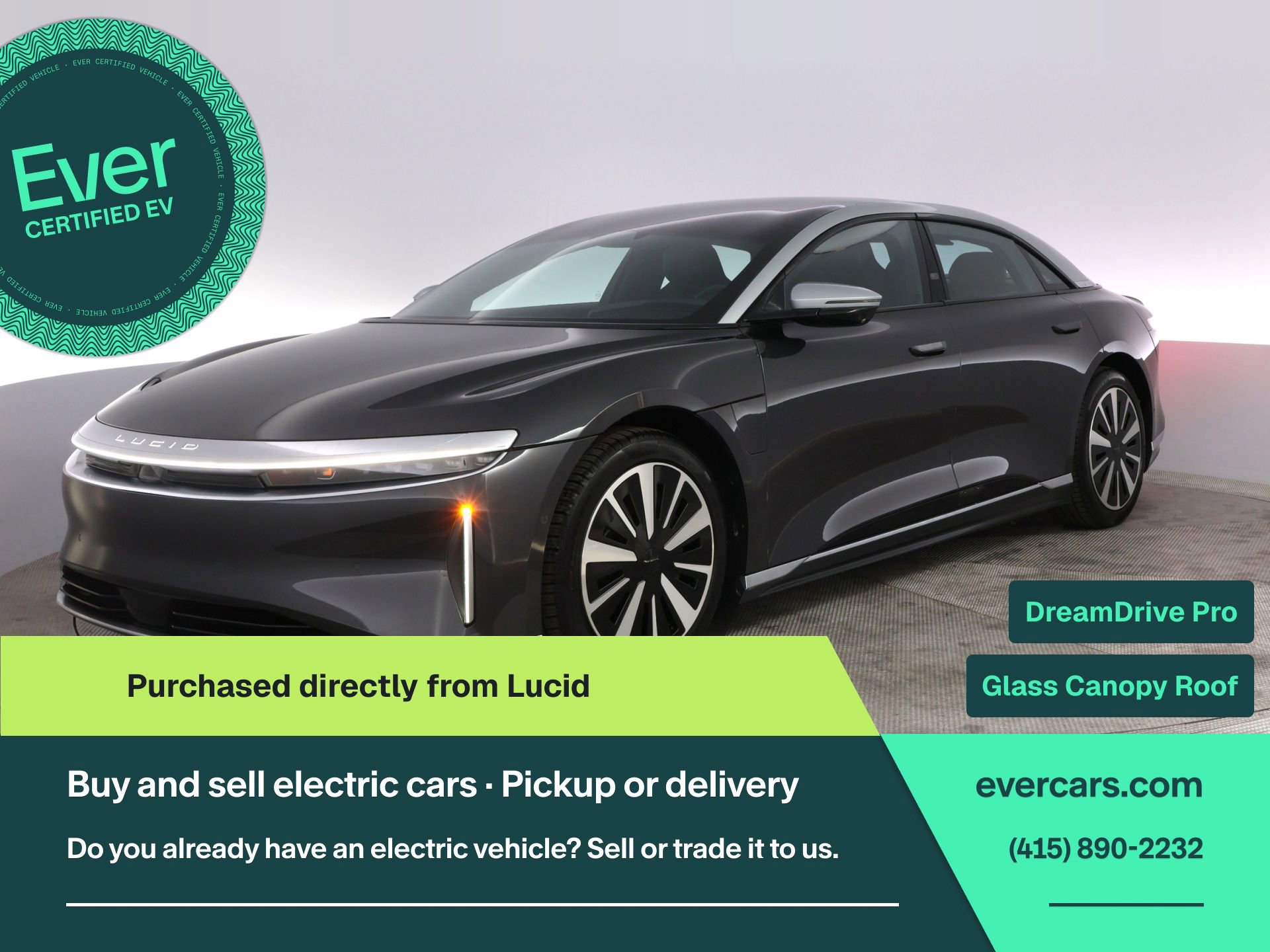 Used 2023 Lucid Air Grand Touring AWD/4WD image 1