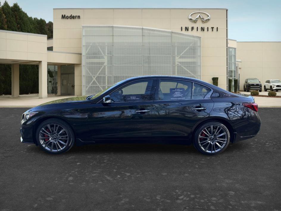 Used 2023 INFINITI Q50 Red Sport 400 w/ Black Opal Edition image 7