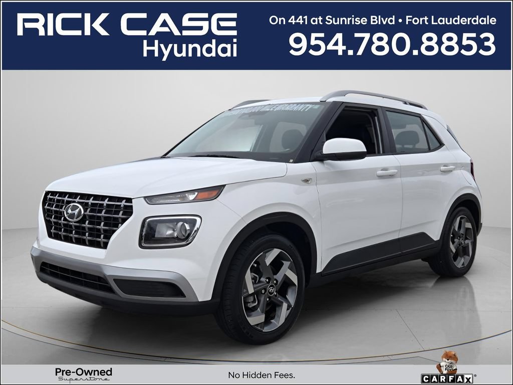 Certified 2023 Hyundai Venue SEL FWD image 1