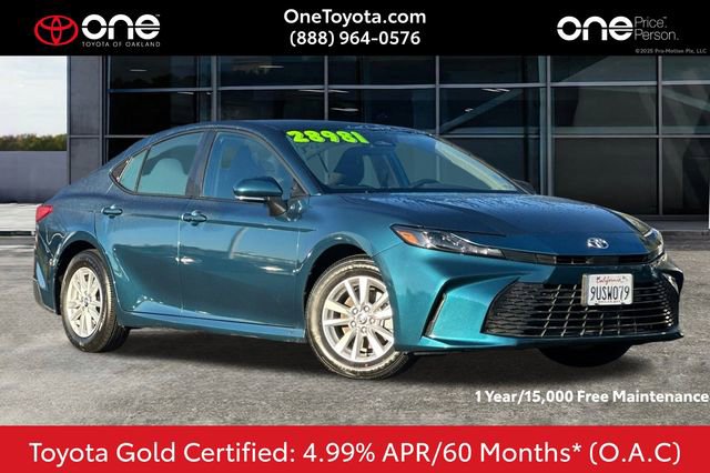 Certified 2025 Toyota Camry LE