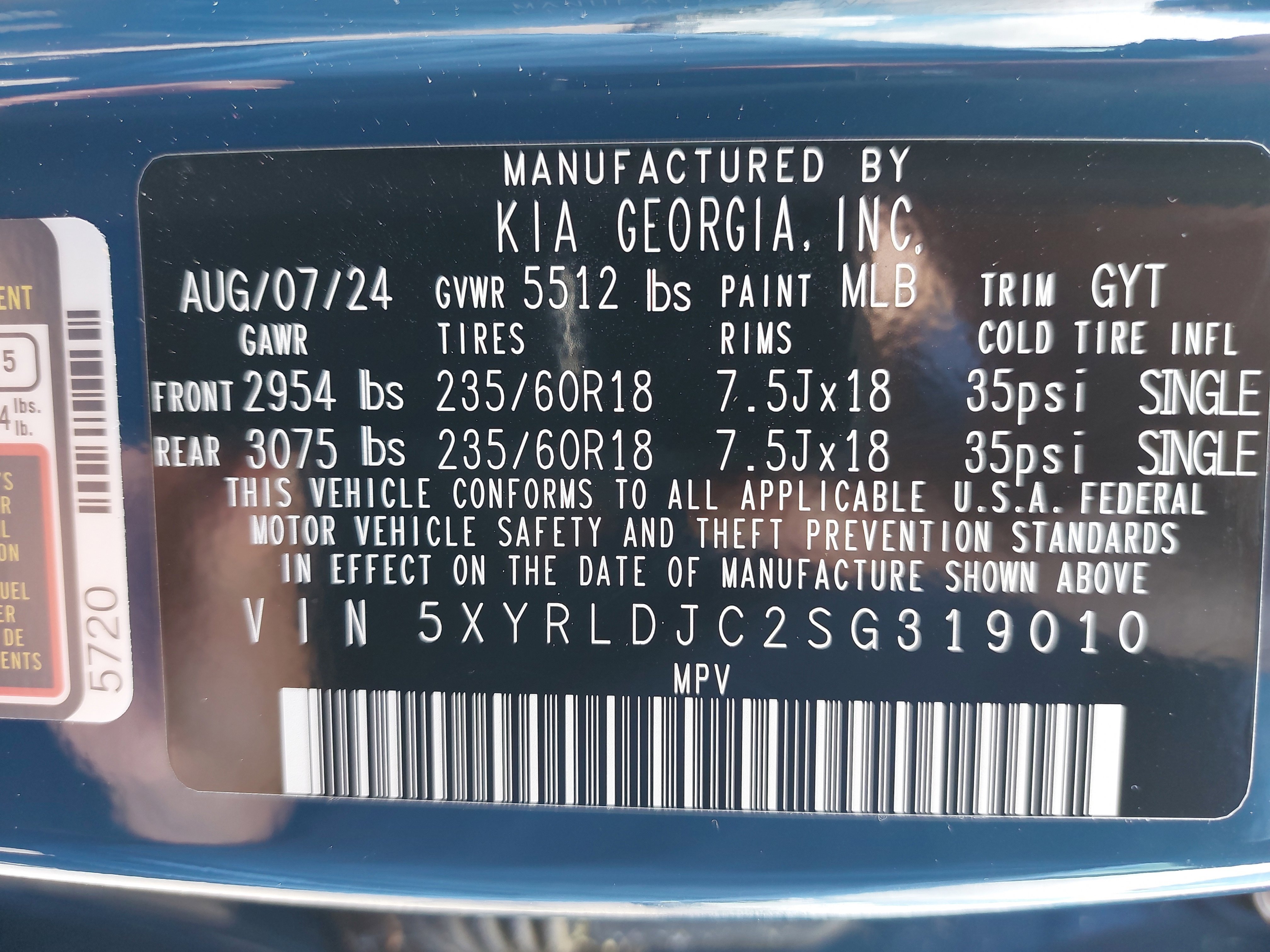 New 2025 Kia Sorento S w/ Panoramic Sunroof Package image 39