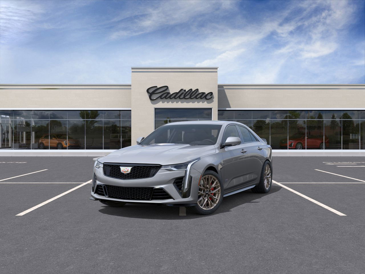 New 2026 Cadillac CT4 V Blackwing w/ Carbon Fiber 1 Package RWD image 8