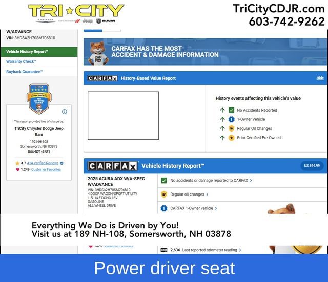 Used 2025 Acura ADX A-Spec image 12