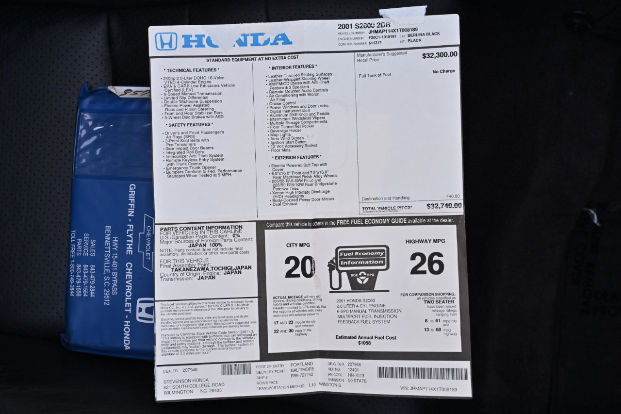 Used 2001 Honda S2000 image 41