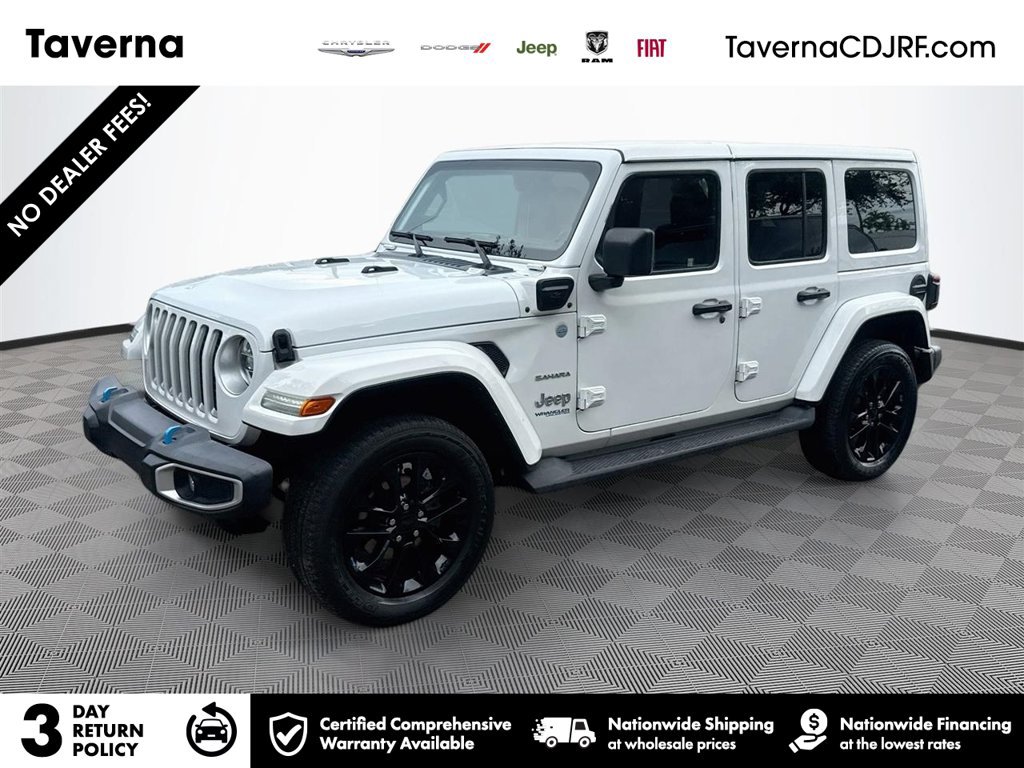 Certified 2022 Jeep Wrangler Unlimited Sahara w/ Cold Weather Group AWD/4WD image 1