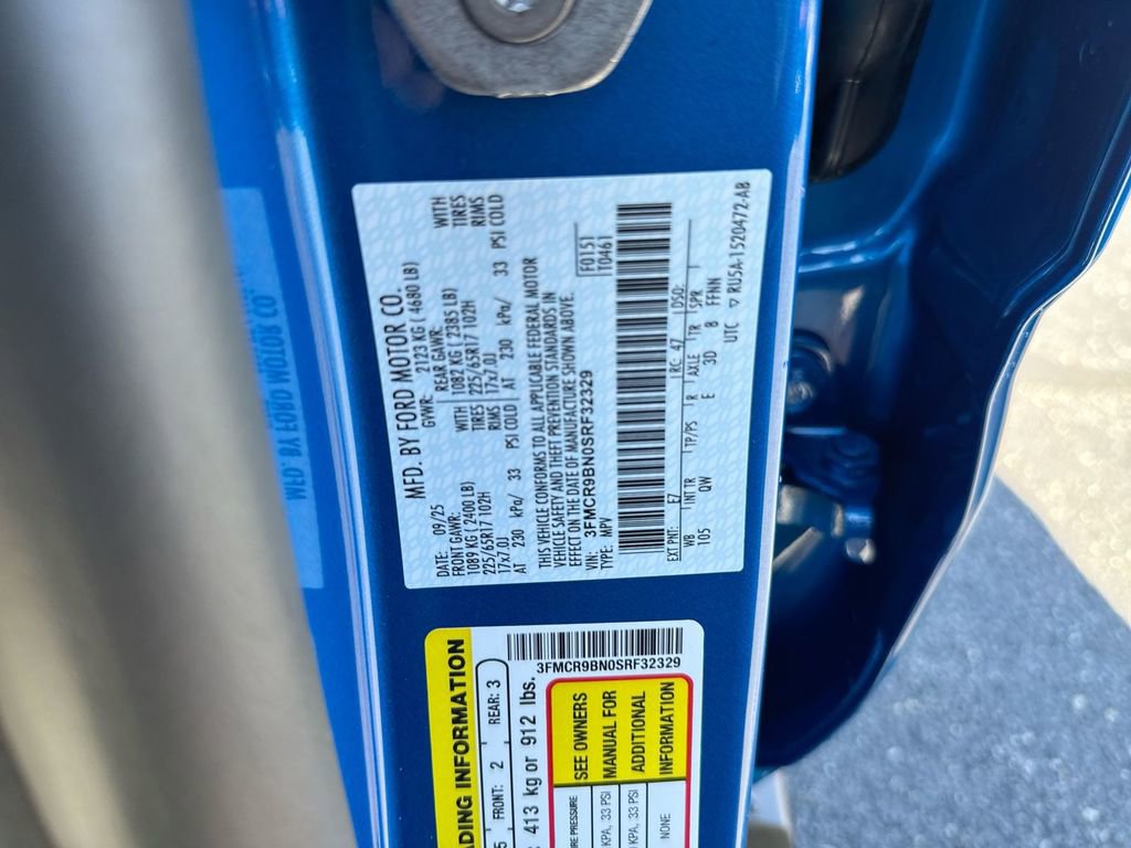 New 2025 Ford Bronco Sport Big Bend w/ Convenience Package image 27