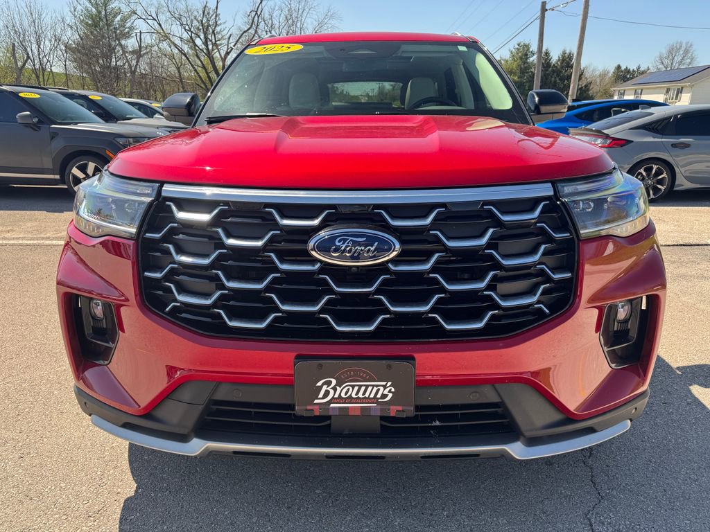 Used 2025 Ford Explorer Platinum w/ LUX Leather Package AWD/4WD image 2