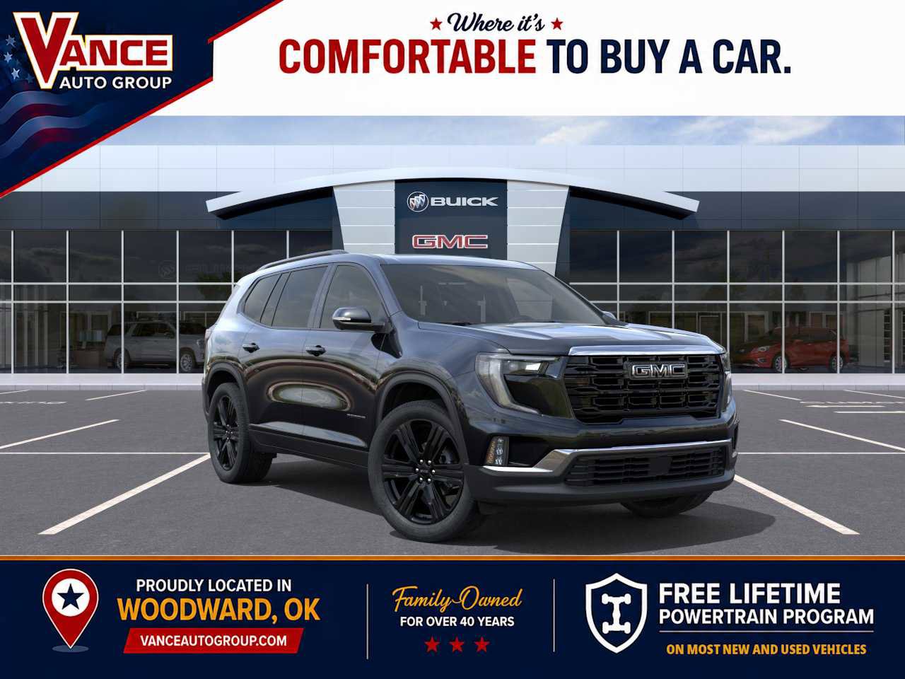 New 2026 GMC Acadia Elevation w/ Black Edition AWD/4WD video 1