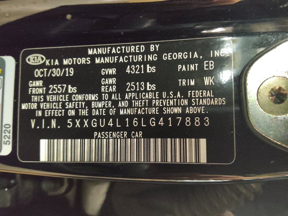 Used 2020 Kia Optima EX FWD image 33