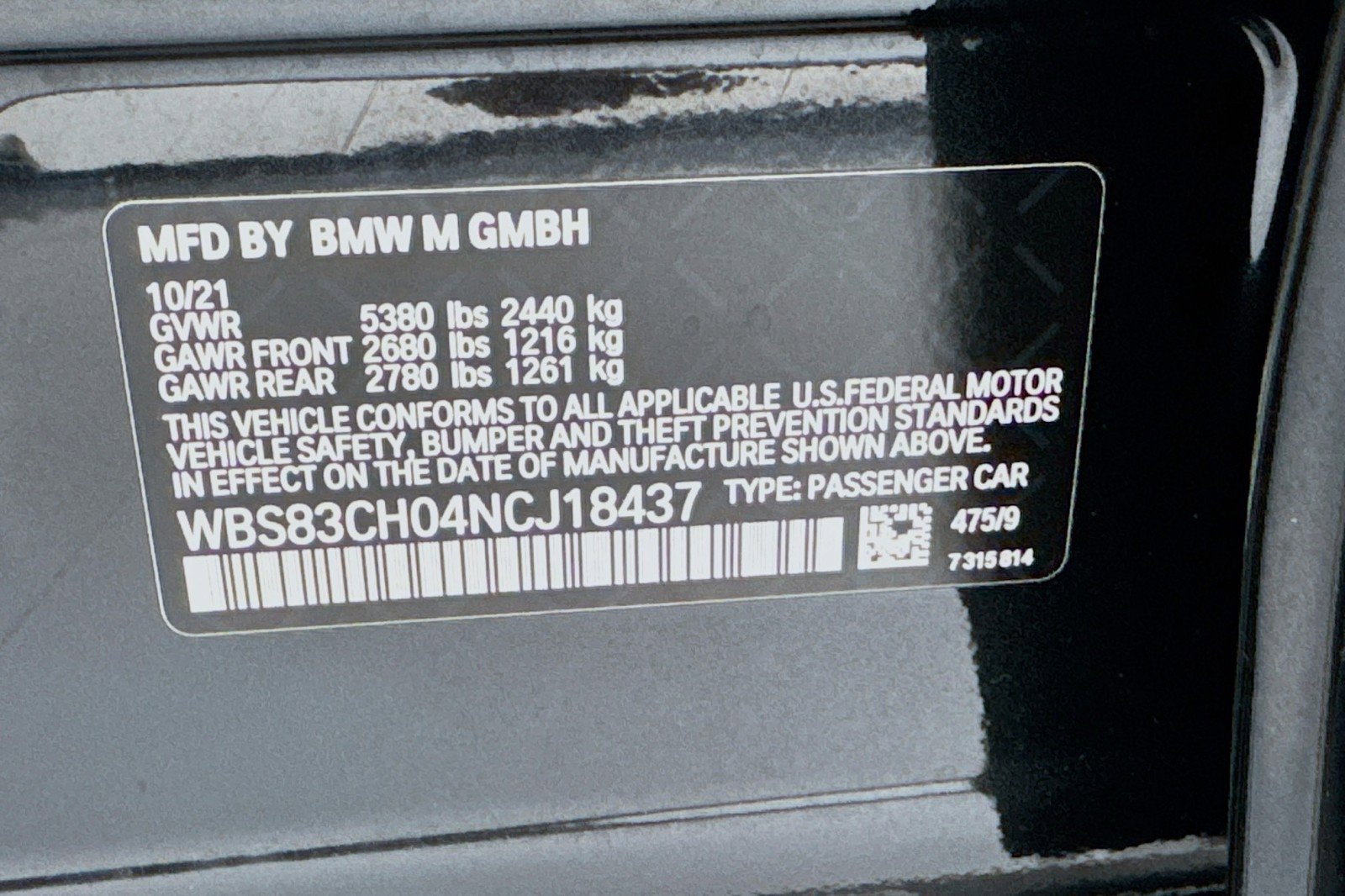 Used 2022 BMW M5 w/ Competition Package AWD/4WD image 24