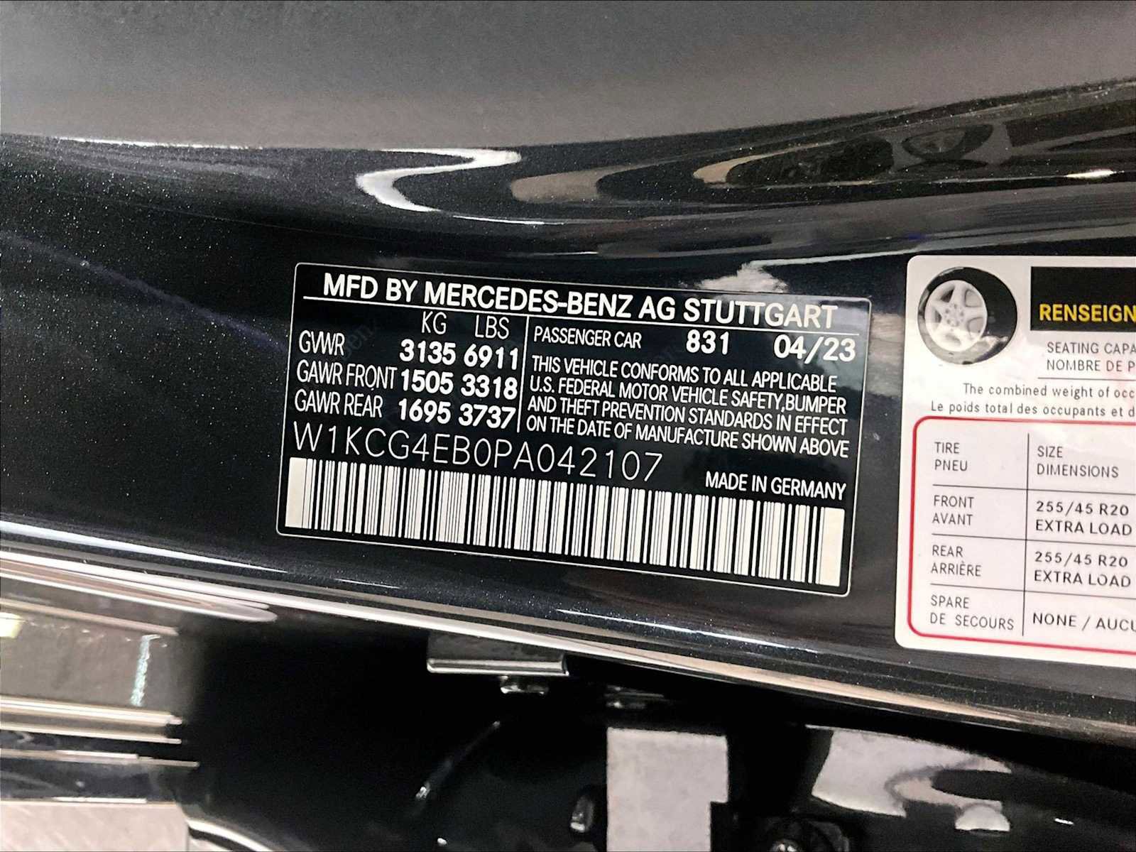 Used 2023 Mercedes-Benz EQS 580 4MATIC Sedan image 36