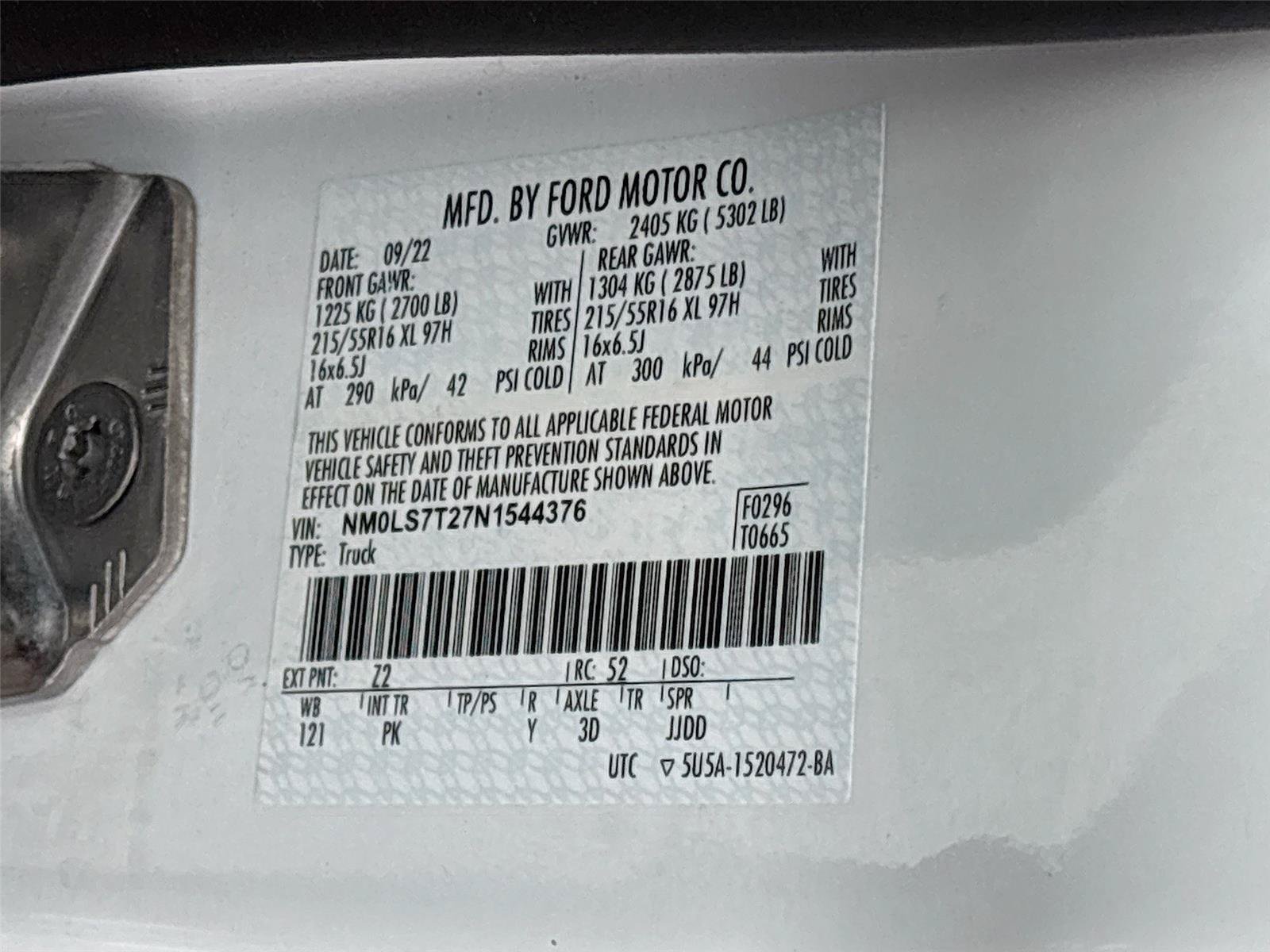 Used 2022 Ford Transit Connect XLT FWD image 30