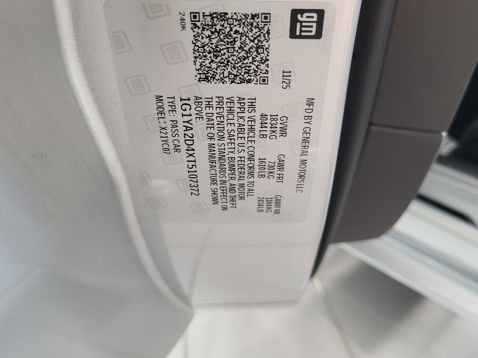 New 2026 Chevrolet Corvette Stingray Coupe w/ Z51 Performance Package image 21