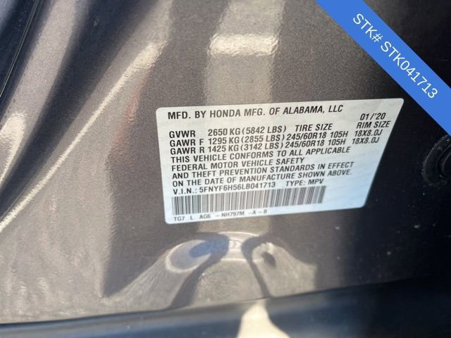 Certified 2020 Honda Pilot EX-L image 4