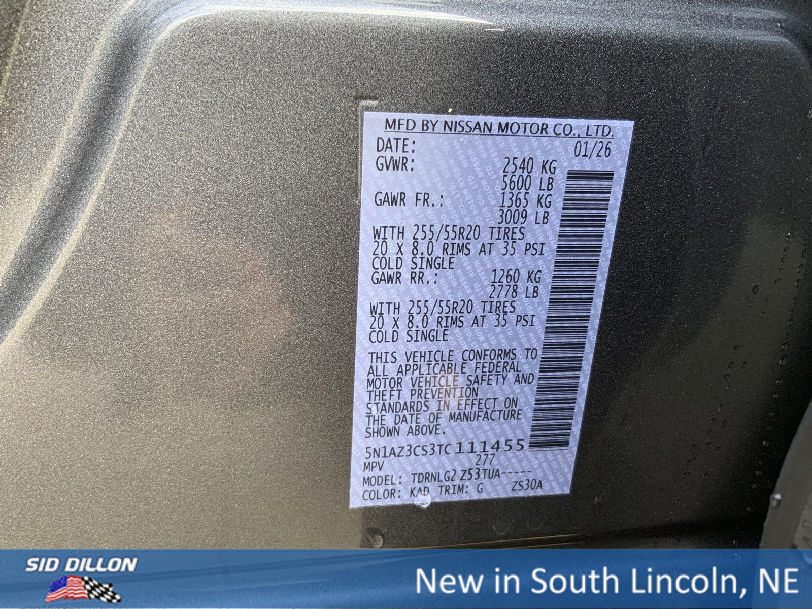 New 2026 Nissan Murano SL image 12