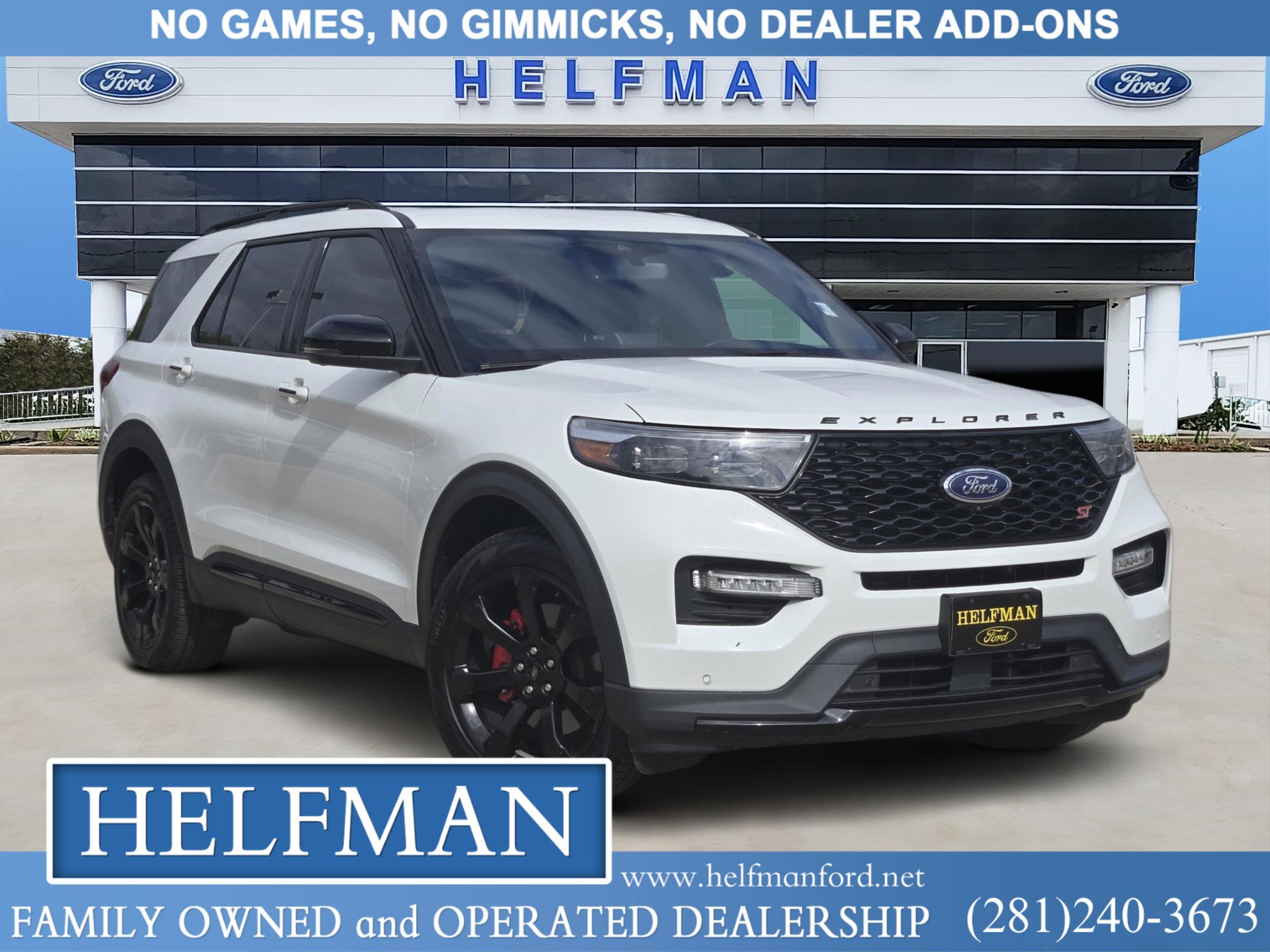 Certified 2023 Ford Explorer ST w/ Equipment Group 401A