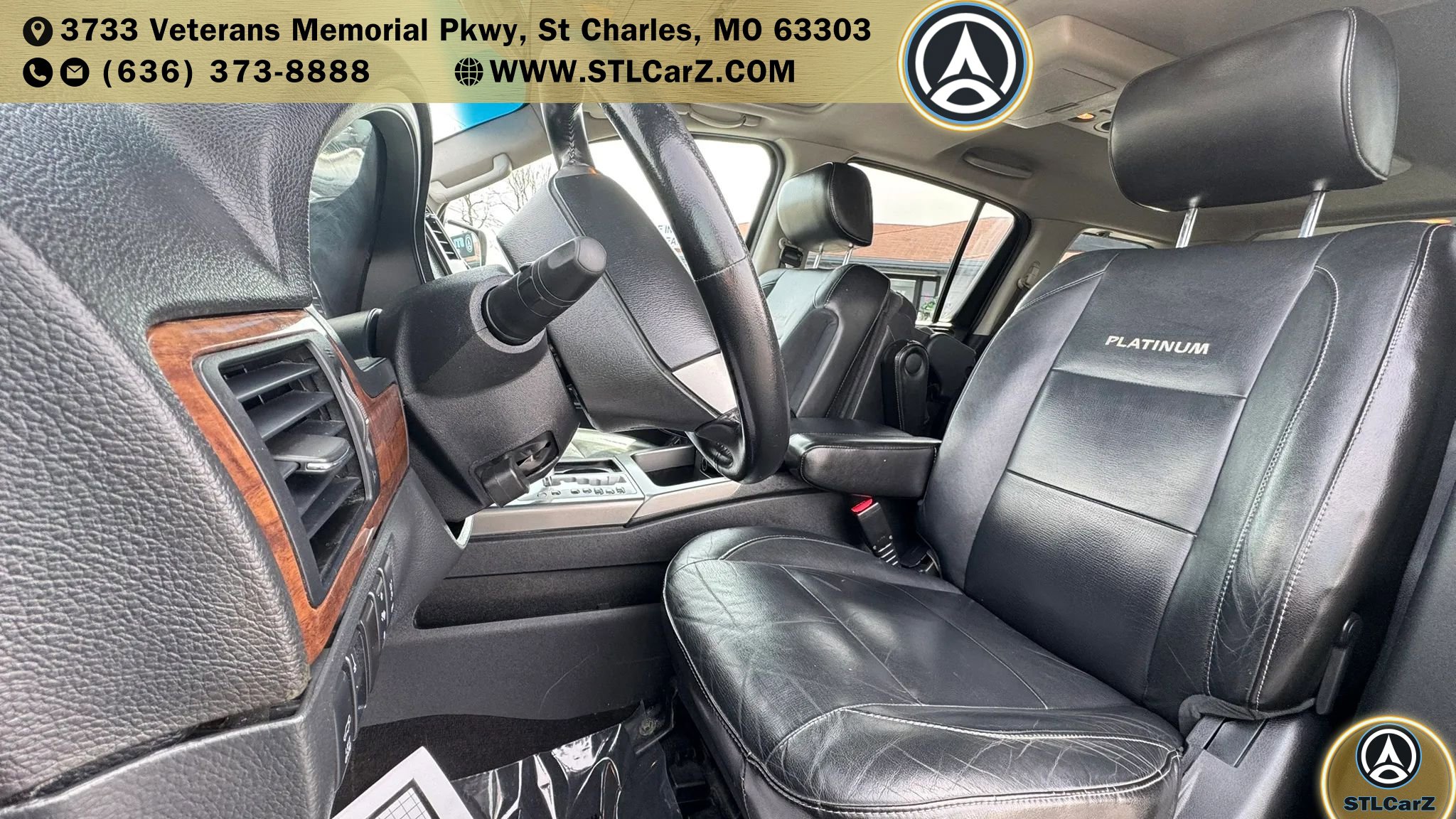 Used 2014 Nissan Armada Platinum w/ 2nd Row Captain Seat Package image 9