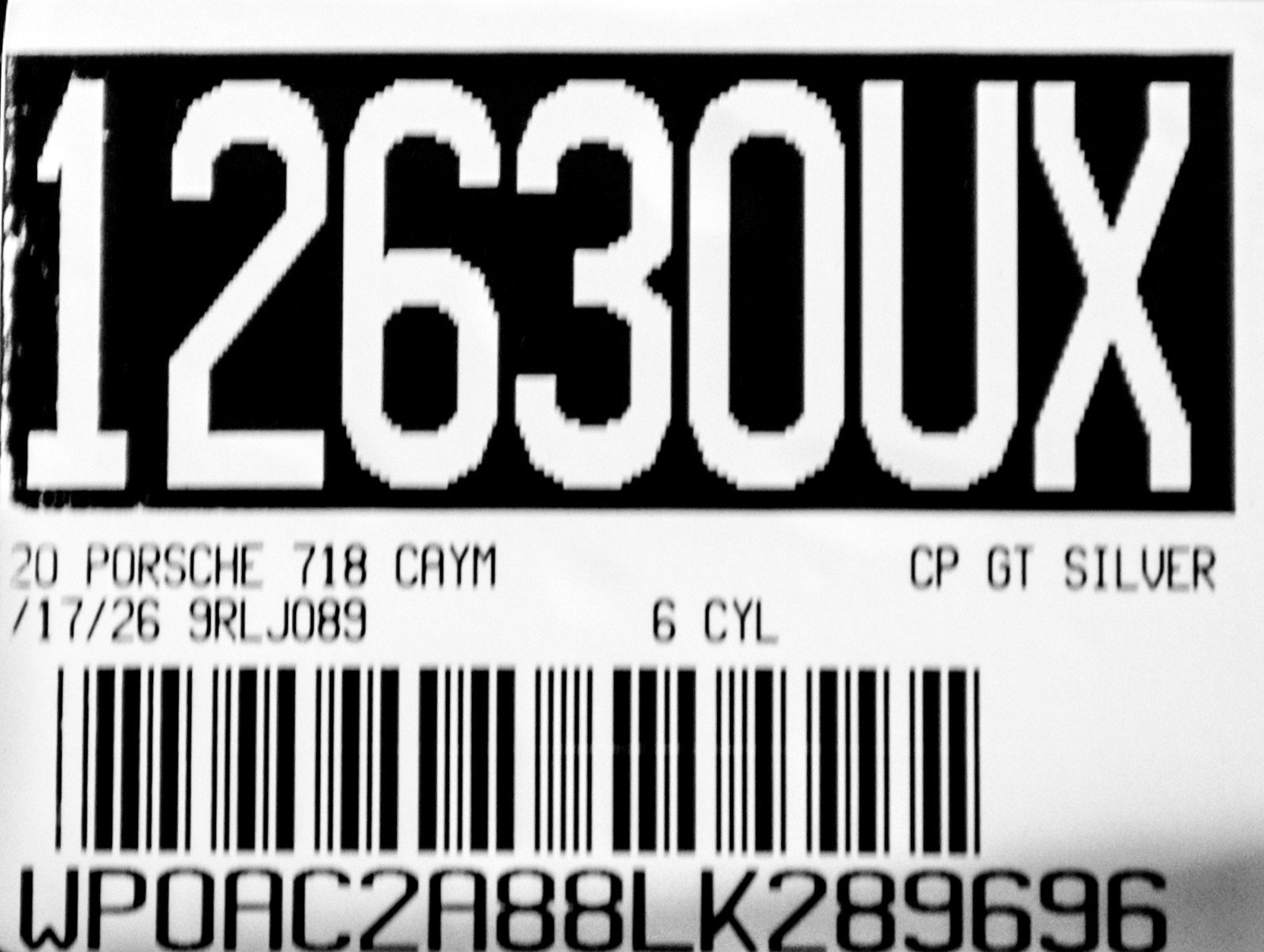 Certified 2020 Porsche 718 Cayman GT4 RWD image 30