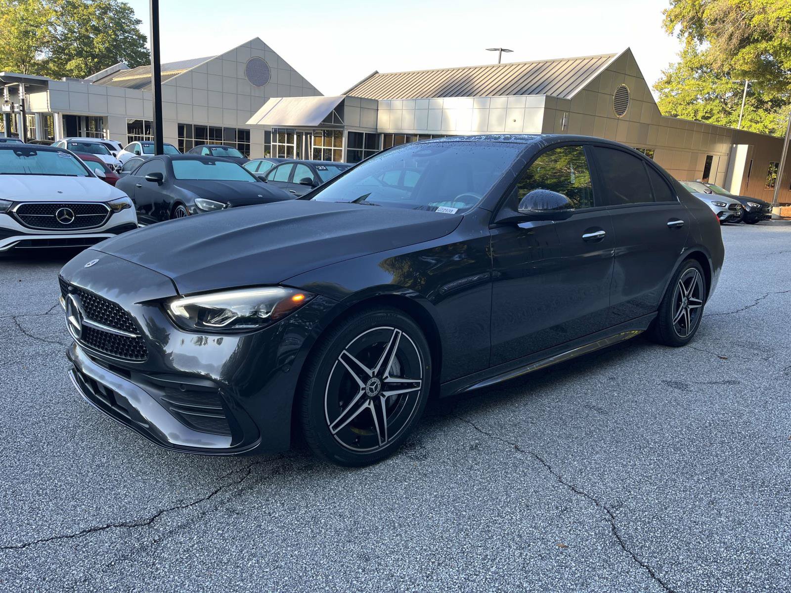 Certified 2025 Mercedes-Benz C 300 Sedan w/ AMG Line w/ Night Package image 3