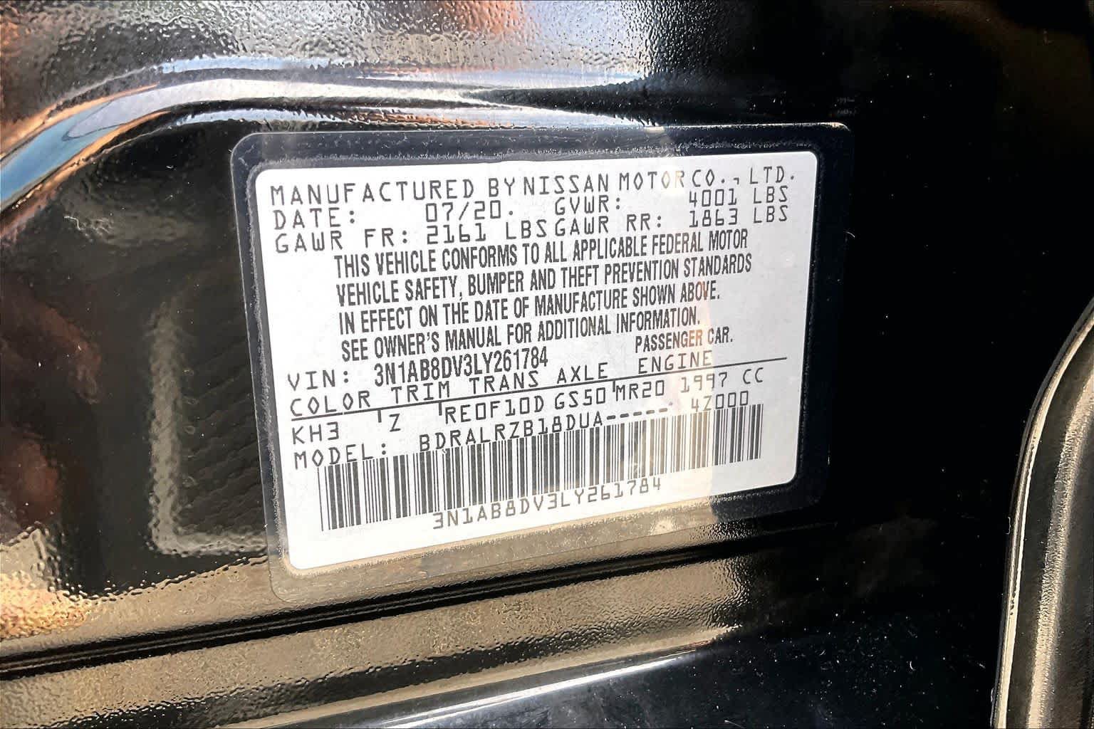 Used 2020 Nissan Sentra SR FWD image 33