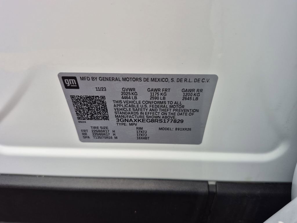 Certified 2024 Chevrolet Equinox LT FWD image 35