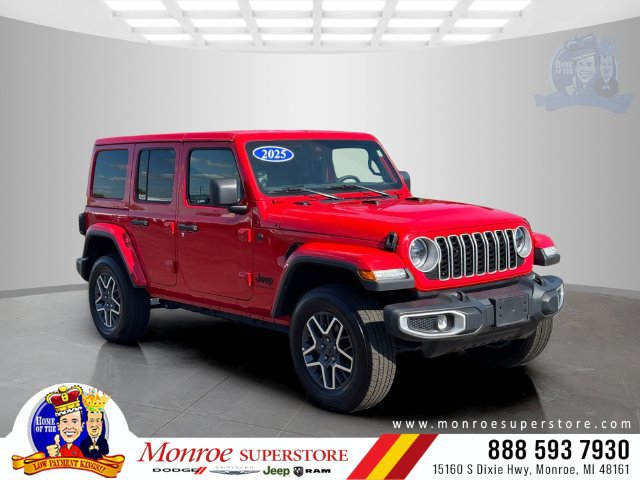 Certified 2025 Jeep Wrangler Unlimited Sahara AWD/4WD image 1