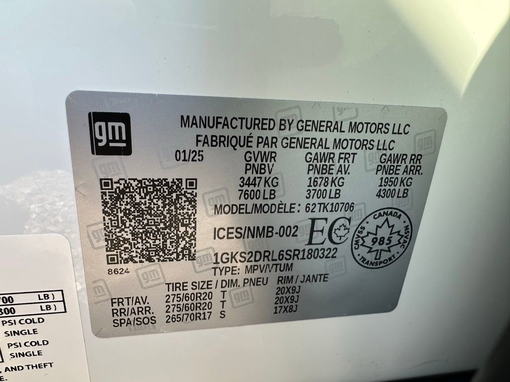 Used 2025 GMC Yukon Denali w/ Sun & Power Step Package image 29