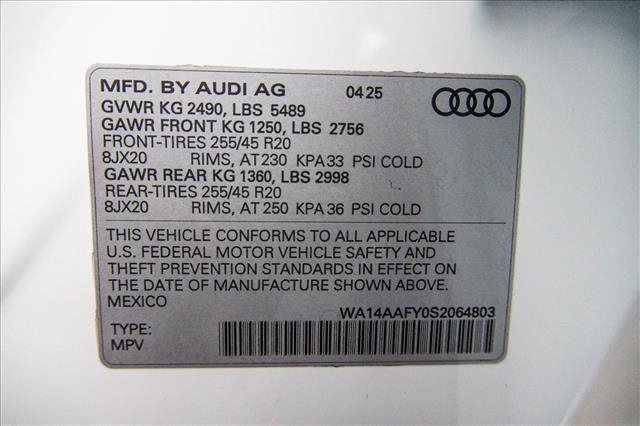 Certified 2025 Audi Q5 2.0T Premium image 27