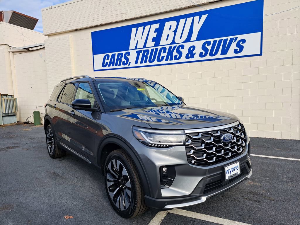 New 2026 Ford Explorer Platinum w/ LUX Leather Package