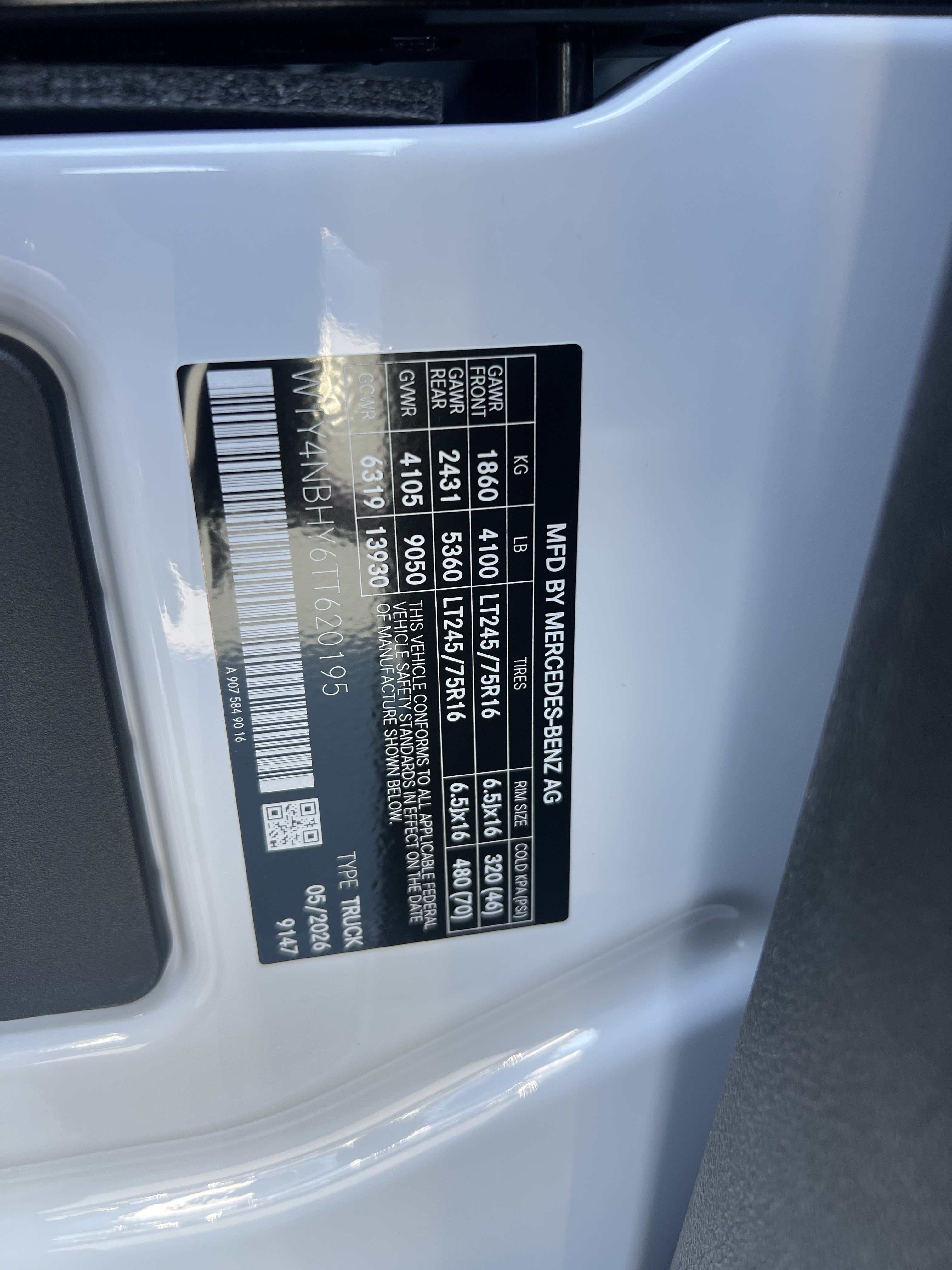 New 2026 Mercedes-Benz Sprinter 2500 image 37