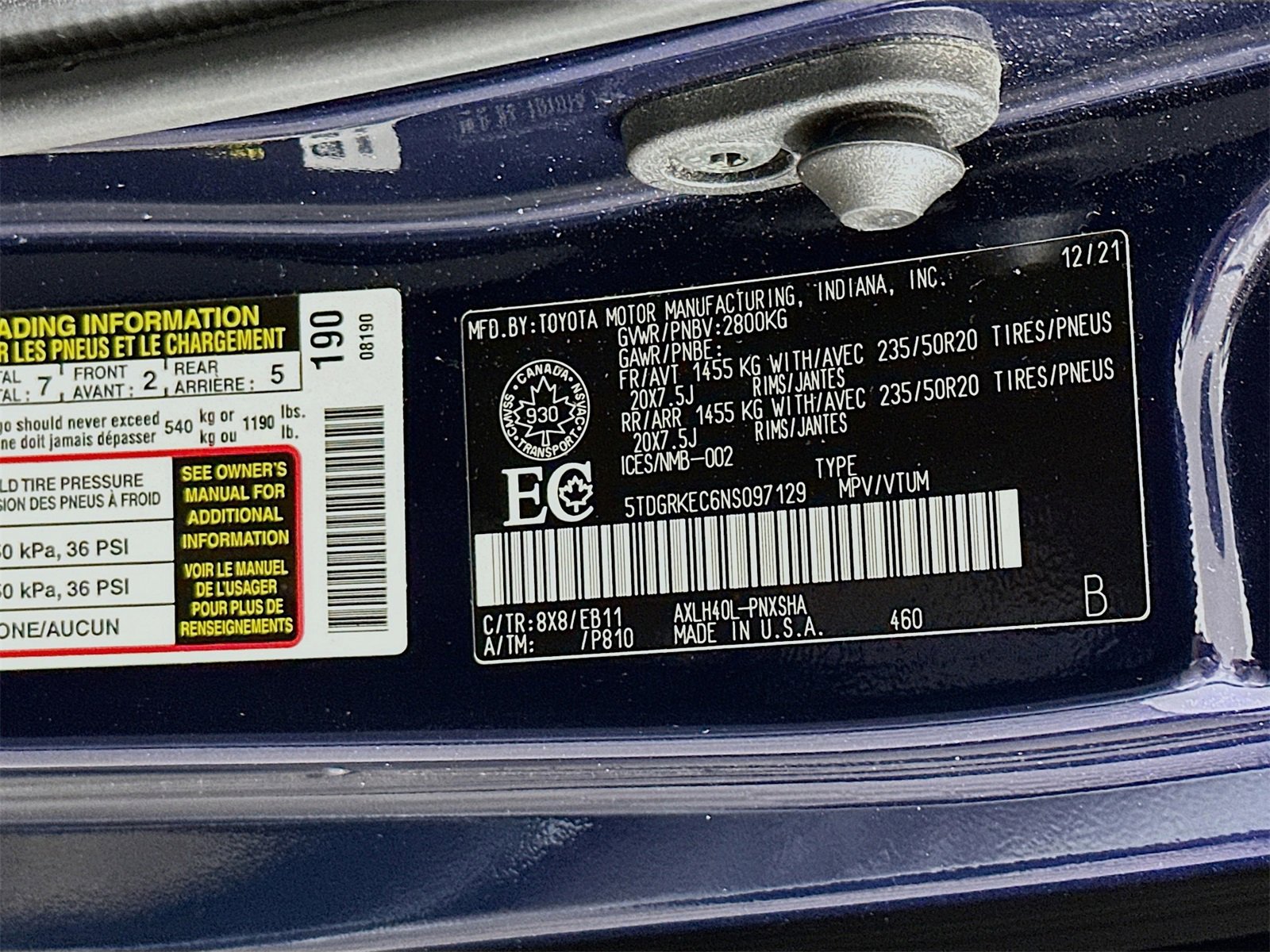 Used 2022 Toyota Sienna XSE image 34