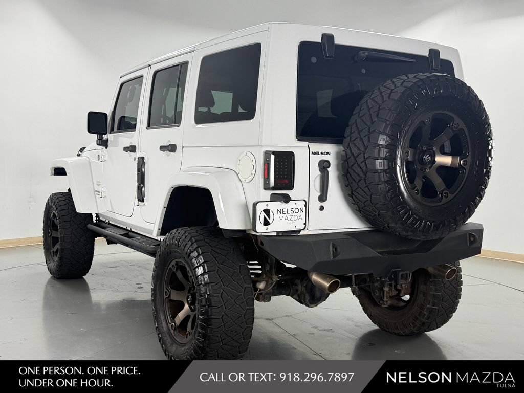 Used 2014 Jeep Wrangler Unlimited Sahara w/ Mopar Chrome Edition Group AWD/4WD image 8