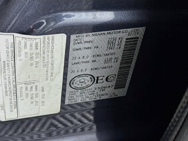 Used 2024 INFINITI QX60 Sensory AWD/4WD image 37