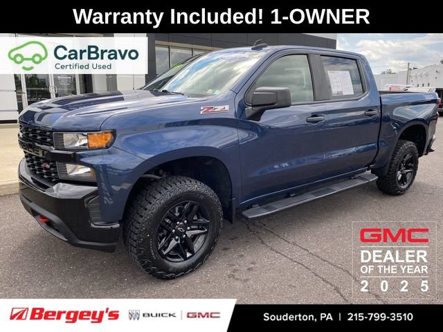 Certified 2022 Chevrolet Silverado 1500 Custom Trail Boss w/ LPO, Dark Essentials Package