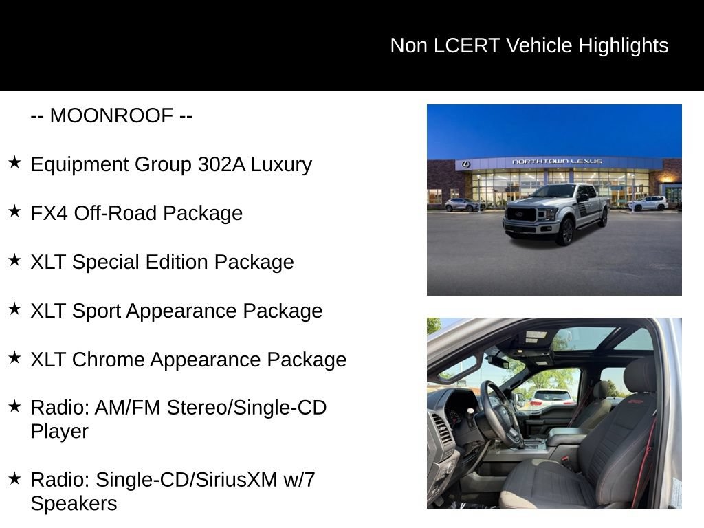 Used 2018 Ford F150 XLT w/ Equipment Group 302A Luxury AWD/4WD image 29