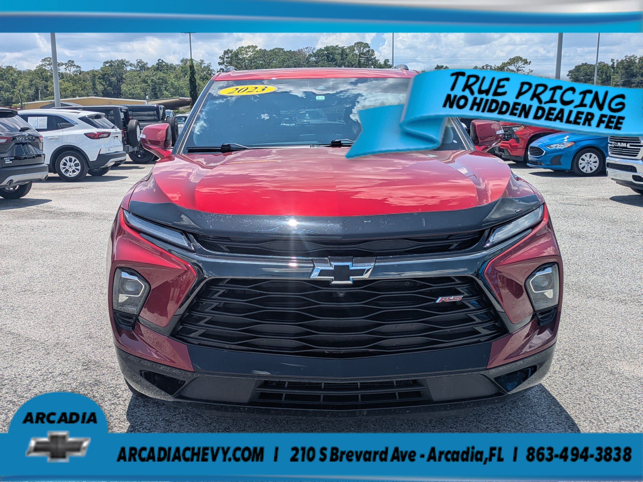 Certified 2023 Chevrolet Blazer RS w/ Driver Confidence II Package FWD image 9