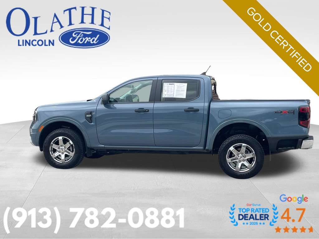 Certified 2025 Ford Ranger XLT w/ Chrome Accent Package AWD/4WD image 3