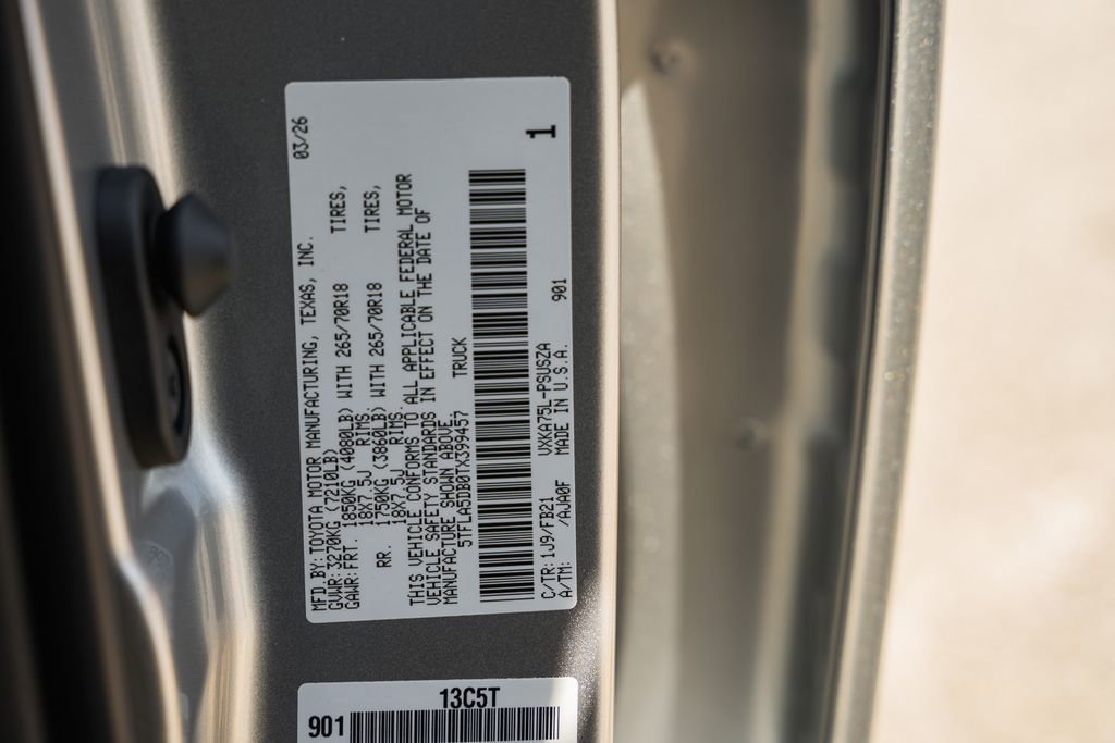 New 2026 Toyota Tundra SR5 image 41