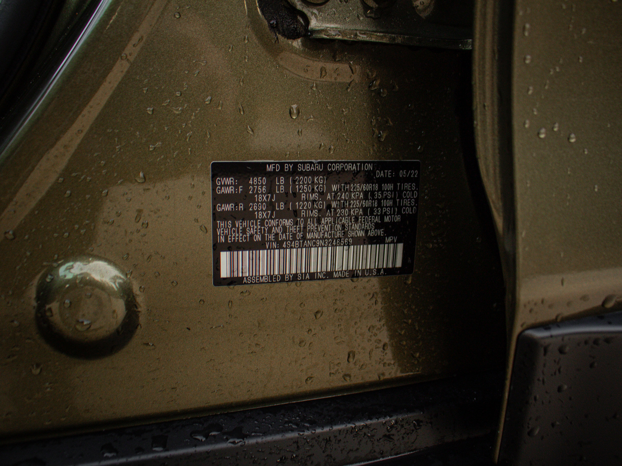 Used 2022 Subaru Outback Limited image 35