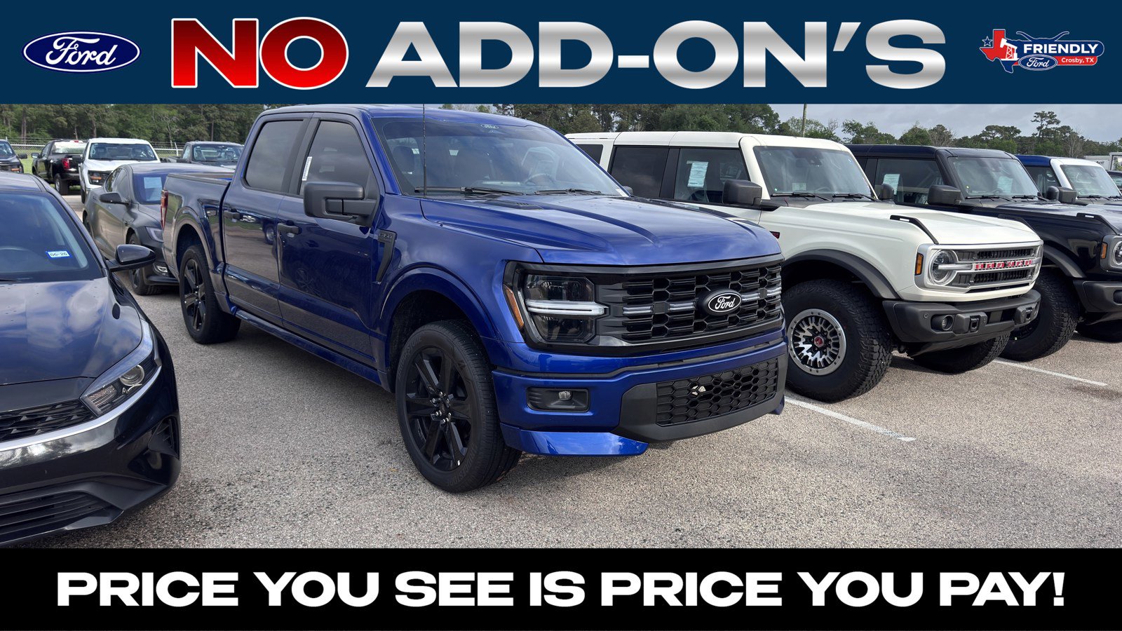 New 2026 Ford F150 STX w/ F-150 LOBO Package