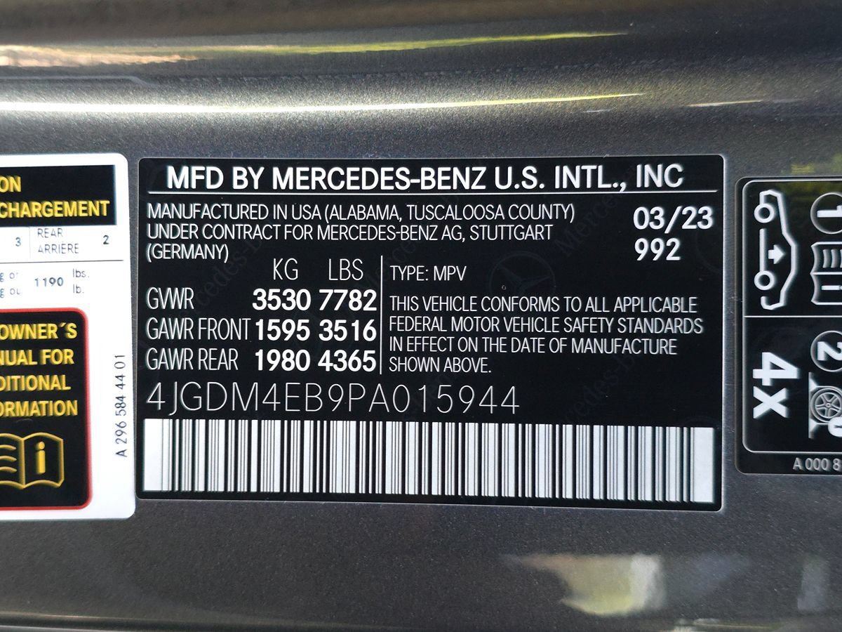 Used 2023 Mercedes-Benz EQS 580 4MATIC SUV image 84