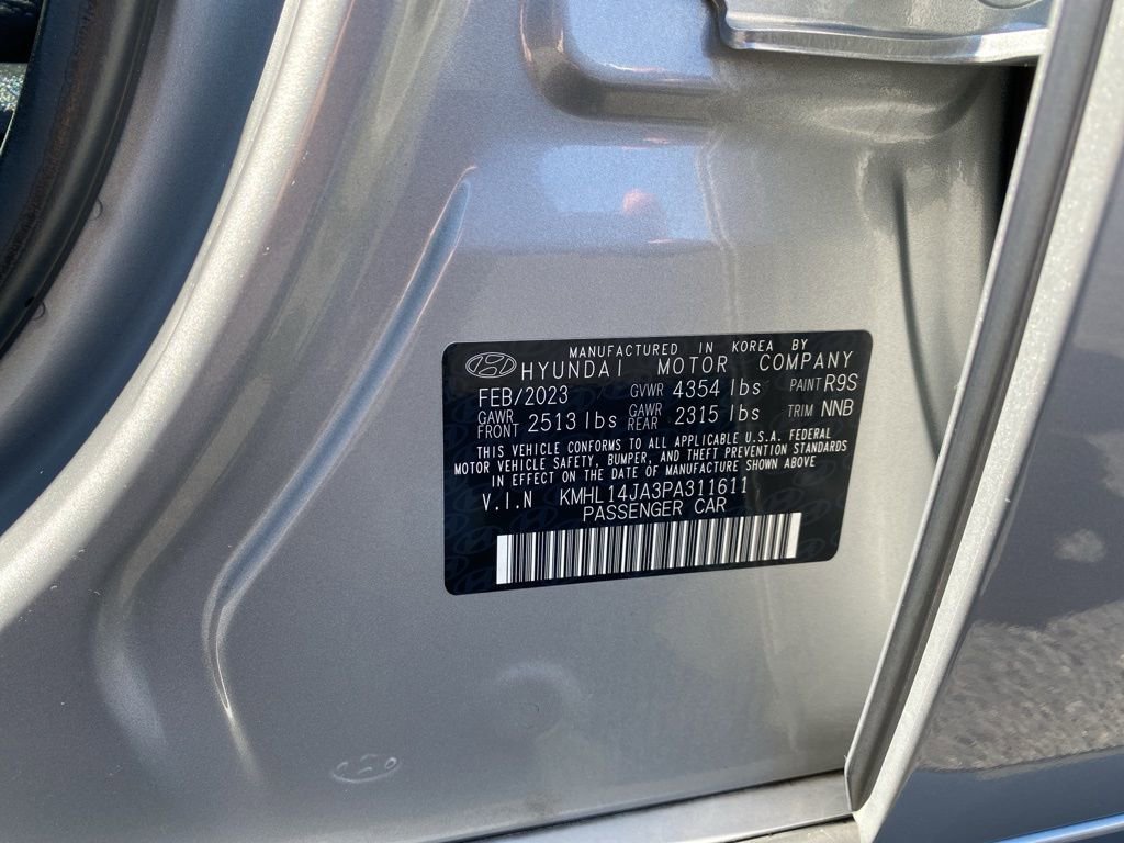 Certified 2023 Hyundai Sonata SEL w/ Convenience Package FWD image 25