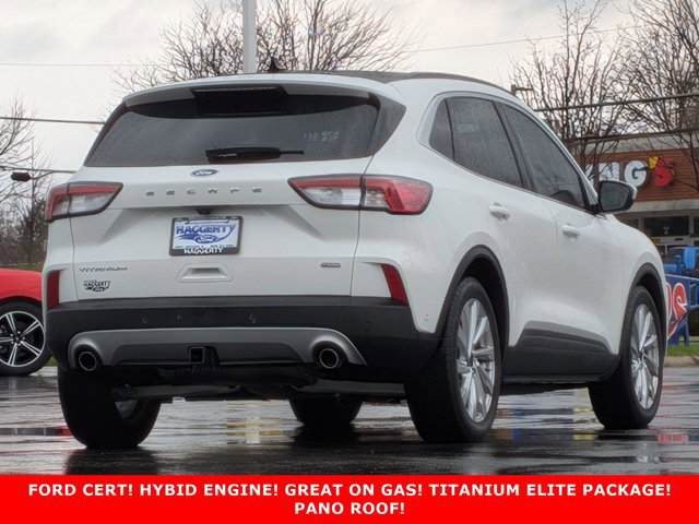 Certified 2021 Ford Escape Titanium w/ Titanium Elite Package FWD image 5