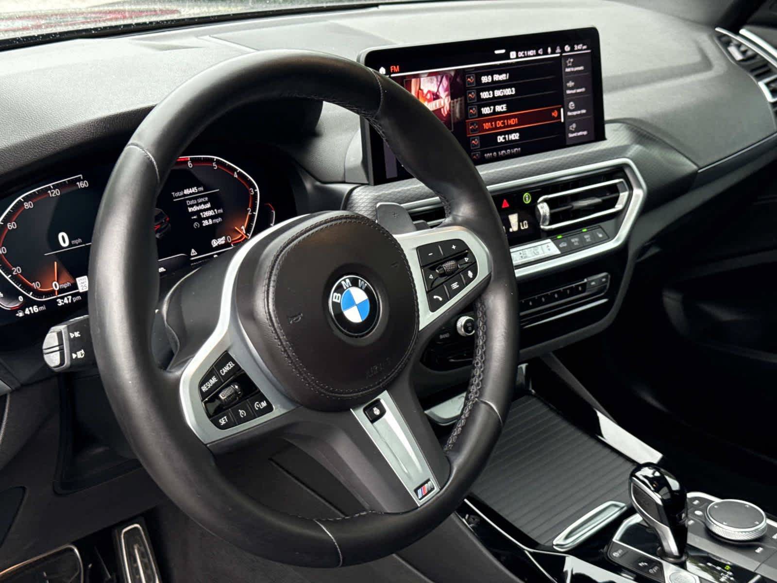 Used 2022 BMW X3 xDrive30i w/ M Sport Package 2 AWD/4WD image 2