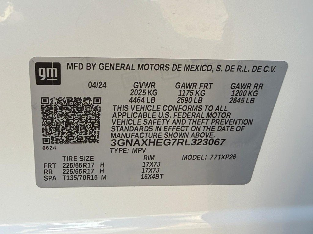Used 2024 Chevrolet Equinox LS w/ Driver Confidence II Package FWD image 26