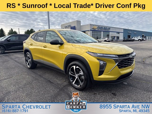 Used 2025 Chevrolet Trax RS w/ Sunroof Package
