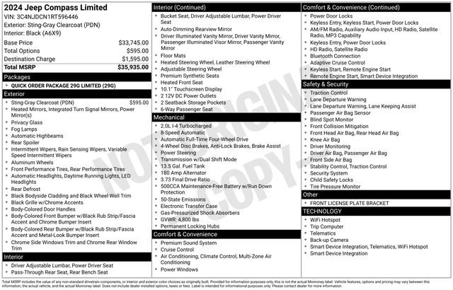 Used 2024 Jeep Compass Limited image 11