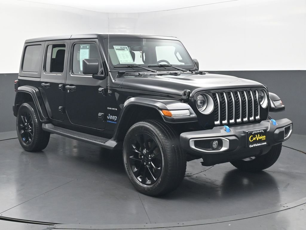 Used 2023 Jeep Wrangler Unlimited Sahara w/ Cold Weather Group AWD/4WD image 3